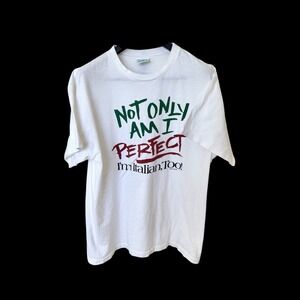 Italian Humor Vintage 90's Shirt Large Sopranos Tony Soprano Funny Distressed